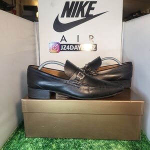 Gucci Nero Florence Men’s Sz 8.5 ,  Sz US 9.5 Leather Horsebit Loafers W/ Box GU